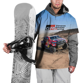 Накидка на куртку 3D с принтом Toyota Gazoo Racing   Rally   Desert   Competition  Ралли   Пустыня   Соревнования , 100% полиэстер |  | car | competition | desert | off road vehicle | power | racing team | rally | toyota | автомобиль | внедорожник | гонка | мощь | пустыня | ралли | соревнование | тойота