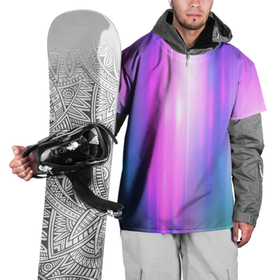 Накидка на куртку 3D с принтом Northern lights, Северное сияние, неоновое свечение в Кировске, 100% полиэстер |  | blur | northern lights | абстрактный | неон | огоньки | полосы | размытый | розовый | северное сияние | фиолетовый