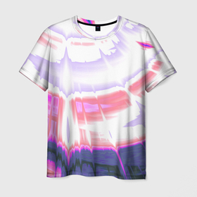 Мужская футболка 3D с принтом Тай дай | Абстракция Tie Dye в Новосибирске, 100% полиэфир | прямой крой, круглый вырез горловины, длина до линии бедер | tie dye | абстракция | иллюзия | краска | неон | тай дай | текстура | хиппи | штрихи