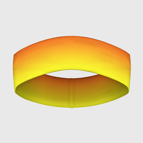 Повязка на голову 3D с принтом Радужный красно желто зеленый градиент в Петрозаводске,  |  | градиент | желтый | зеленый | красный | полосы | радуга