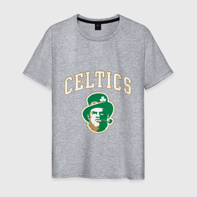Мужская футболка хлопок с принтом NBA Celtics , 100% хлопок | прямой крой, круглый вырез горловины, длина до линии бедер, слегка спущенное плечо. | basketball | boston | celtics | game | nba | sport | баскетбол | баскетболист | бостон | игра | мяч | нба | селтикс | спорт | спортсмен