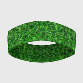 Повязка на голову 3D с принтом ЗЕЛЕНЫЙ ГАЗОН в Кировске,  |  | green | nature | газон | зеленый | лето | природа | растения | текстура