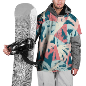Накидка на куртку 3D с принтом Пальмы Паттерн в Петрозаводске, 100% полиэстер |  | Тематика изображения на принте: летний | летний паттерн | летняя | на каждый день | на лето | пальма | текстура | узор