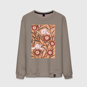 Мужской свитшот хлопок с принтом Samarkande Art Nouveau Flower Pattern (Цветочный орнамент) в Курске, 100% хлопок |  | абстракция | винтаж | картина | классика | минимализм | орнамент | паттерн | пейзаж | природа | цветы | экспрессионизм