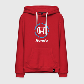 Мужская толстовка хлопок с принтом Honda в стиле Top Gear в Екатеринбурге, френч-терри, мягкий теплый начес внутри (100% хлопок) | карман-кенгуру, эластичные манжеты и нижняя кромка, капюшон с подкладом и шнурком | auto | brand | gear | honda | logo | symbol | top | авто | бренд | гир | лого | символ | топ | хонда