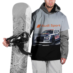 Накидка на куртку 3D с принтом Ауди Спорт   Гоночная команда  Audi sport   Racing team в Белгороде, 100% полиэстер |  | audi | car | germany | power | racing | team | автомобиль | ауди | германия | гонка | мощь