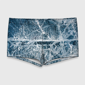 Мужские купальные плавки 3D с принтом Потрескавшийся лед в Санкт-Петербурге, Полиэстер 85%, Спандекс 15% |  | Тематика изображения на принте: cold | ice | winter | зима | лед | потрескавшийся | трещины | холод