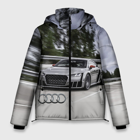 Мужская зимняя куртка 3D с принтом Ауди на скоростном шоссе   Audi on the expressway в Курске, верх — 100% полиэстер; подкладка — 100% полиэстер; утеплитель — 100% полиэстер | длина ниже бедра, свободный силуэт Оверсайз. Есть воротник-стойка, отстегивающийся капюшон и ветрозащитная планка. 

Боковые карманы с листочкой на кнопках и внутренний карман на молнии. | audi | car | expressway | germany | prestige | route | speed | автомобиль | ауди | германия | престиж | скорость | трасса