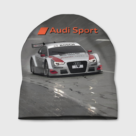 Шапка 3D с принтом Автогонки на шорт треке Audi Sport Racing Team в Белгороде, 100% полиэстер | универсальный размер, печать по всей поверхности изделия | audi | car | power | racing | short track | speed | автомобиль | ауди | гонки | мощь | скорость | соревнование | шорт трек