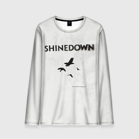 Мужской лонгслив 3D с принтом The Sound of Madness   Shinedown в Кировске, 100% полиэстер | длинные рукава, круглый вырез горловины, полуприлегающий силуэт | brent smith | shinedown | брент смит | группа | музыка | рок | рок группа