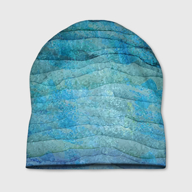 Шапка 3D с принтом Abstract pattern   Waves   Абстрактный  паттерн   Волны в Екатеринбурге, 100% полиэстер | универсальный размер, печать по всей поверхности изделия | abstraction | fashion | pattern | wave | абстракция | волна | мода | паттерн