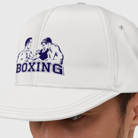 Кепка снепбек с прямым козырьком с принтом Бокс (Boxing is cool) в Санкт-Петербурге, хлопок 100% |  | battle | box | boxer | boxing | champion | club | fight | fighter | fit | fitness | gym | kickboxing | lifestyle | man | mma | retro | ring | sport | strong | vintage | боец | боксер | боксерский клуб | винтаж | кикбоксинг | мма | мужчина | поединок | рет