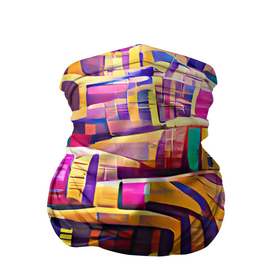 Бандана-труба 3D с принтом Африканские яркие мотивы , 100% полиэстер, ткань с особыми свойствами — Activecool | плотность 150‒180 г/м2; хорошо тянется, но сохраняет форму | abstraction | africa | art | bright | colors | ethnic | funny | multicoloured | pattern | positive | summer | абстракция | африка | краски | лето | мотивы | пестрый | позитивный | радостный | разноцветный | рисунок | узоры | этнический