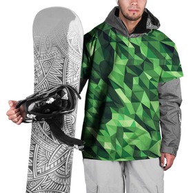 Накидка на куртку 3D с принтом Объёмный полигональный камуфляж в Екатеринбурге, 100% полиэстер |  | Тематика изображения на принте: abstraction | camouflage | pattern | triangle | volume | абстракция | камуфляж | объём | паттерн | треугольник