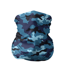 Бандана-труба 3D с принтом Камуфляж Тёмно Синий | Camouflage Dark Blue в Тюмени, 100% полиэстер, ткань с особыми свойствами — Activecool | плотность 150‒180 г/м2; хорошо тянется, но сохраняет форму | blue | camo | camouflage | dark | камуфляж | синий | тёмный