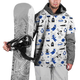 Накидка на куртку 3D с принтом UNIDENTIFIED FLYINGS в Екатеринбурге, 100% полиэстер |  | вселенная | галактика | звезды | инопланетянин | космический корабль | космос | летающая тарелка | научная фантастика | неопознанный | нло | объект | полет | пришельцы