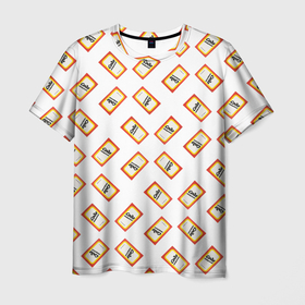 Мужская футболка 3D с принтом Пищевая сода в Курске, 100% полиэфир | прямой крой, круглый вырез горловины, длина до линии бедер | 