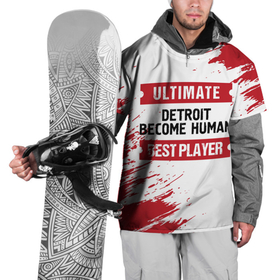 Накидка на куртку 3D с принтом Detroit Become Human: красные таблички Best Player и Ultimate в Кировске, 100% полиэстер |  | become | detroit | detroit become human | human | logo | ultimate | бекам | детройт | игра | игры | краска | лого | логотип | символ | хьюман