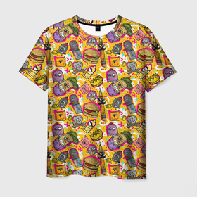 Мужская футболка 3D с принтом Urban hooligan , 100% полиэфир | прямой крой, круглый вырез горловины, длина до линии бедер | hooligan | street | urban | urban hooligan | урбан | хулиган