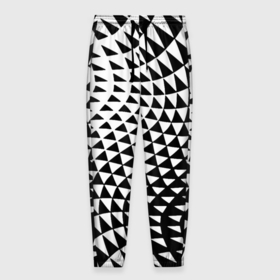 Мужские брюки 3D с принтом Минималистический авангардный паттерн в Санкт-Петербурге, 100% полиэстер | манжеты по низу, эластичный пояс регулируется шнурком, по бокам два кармана без застежек, внутренняя часть кармана из мелкой сетки | abstraction | fashion | minimalism | pattern | vanguard | абстракция | авангард | минимализм | мода | паттерн