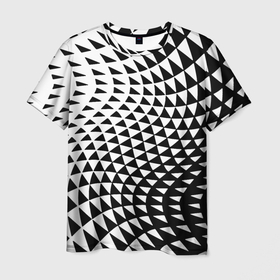 Мужская футболка 3D с принтом Минималистический авангардный паттерн в Кировске, 100% полиэфир | прямой крой, круглый вырез горловины, длина до линии бедер | abstraction | fashion | minimalism | pattern | vanguard | абстракция | авангард | минимализм | мода | паттерн