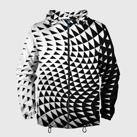 Мужская ветровка 3D с принтом Минималистический авангардный паттерн в Тюмени, 100% полиэстер | подол и капюшон оформлены резинкой с фиксаторами, два кармана без застежек по бокам, один потайной карман на груди | abstraction | fashion | minimalism | pattern | vanguard | абстракция | авангард | минимализм | мода | паттерн