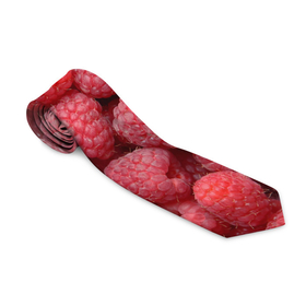 Галстук 3D с принтом Малина   ягоды в Петрозаводске, 100% полиэстер | Длина 148 см; Плотность 150-180 г/м2 | еда | лесные ягоды | малина | малина текстура | малиновые | малиновый | фрукты и ягоды | ягода | ягода малина | ягоды