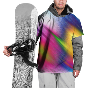 Накидка на куртку 3D с принтом Абстрактный разноцветный текстурированный фон в Курске, 100% полиэстер |  | abstract | multicolored | space | абстрактная картина | космос | красочный | полосы