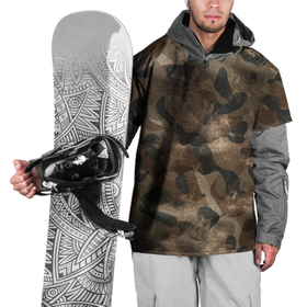 Накидка на куртку 3D с принтом Камуфляж с потёртостями   Буря в пустыне в Курске, 100% полиэстер |  | Тематика изображения на принте: camo | camouflage | армейская форма | военная форма | камуфляж | охота