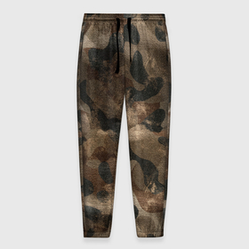 Мужские брюки 3D с принтом Камуфляж с потёртостями   Буря в пустыне в Белгороде, 100% полиэстер | манжеты по низу, эластичный пояс регулируется шнурком, по бокам два кармана без застежек, внутренняя часть кармана из мелкой сетки | camo | camouflage | армейская форма | военная форма | камуфляж | охота