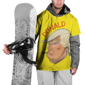 Накидка на куртку 3D с принтом Дональд Трамп   губы уточкой в Белгороде, 100% полиэстер |  | america | donald trump | америка | дональд | дональд трамп | сша | трамп