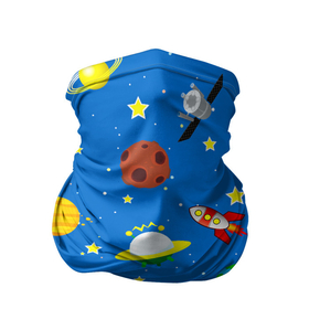 Бандана-труба 3D с принтом SPACE OBJECTS в Тюмени, 100% полиэстер, ткань с особыми свойствами — Activecool | плотность 150‒180 г/м2; хорошо тянется, но сохраняет форму | вселенная | галактика | звезды | космический корабль | летающая тарелка | наука | небо | нло | ночное небо | объекты | планета | созвездие | узор