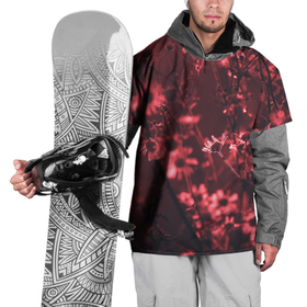 Накидка на куртку 3D с принтом Цветы на закате , 100% полиэстер |  | восход | закат | природа | ромашки | цветы