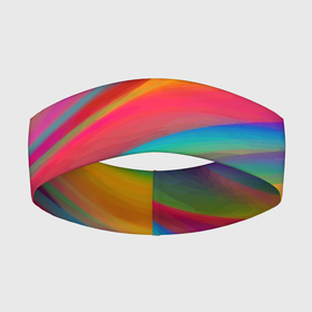Повязка на голову 3D с принтом Красочный летний паттерн  Цветные полосы в Курске,  |  | abstraction | color | fashion | pattern | stripes | summer | абстракция | лето | мода | паттерн | полосы | цвет