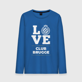 Мужской лонгслив хлопок с принтом Club Brugge Love Classic в Санкт-Петербурге, 100% хлопок |  | brugge | club | club brugge | football | logo | love | брюгге | клуб | лого | мяч | символ | спорт | футбол | футболист | футболисты | футбольный