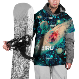 Накидка на куртку 3D с принтом Nibiru в Екатеринбурге, 100% полиэстер |  | cosomos | nebula | space | абстракция | астрономия | галактика | звезды | космос | луна | нибиру | планета | планеты | туманность | уран | частицы | юпитер