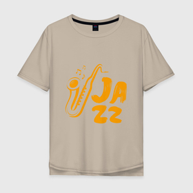 Мужская футболка хлопок Oversize с принтом Jazz Music , 100% хлопок | свободный крой, круглый ворот, “спинка” длиннее передней части | jazz | music | африка | блюз | джаз | мелодия | музыка | музыкант | оркестр | саксофон | труба