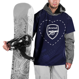 Накидка на куртку 3D с принтом Лого Arsenal в сердечке на фоне мячей , 100% полиэстер |  | arsenal | club | football | logo | love | арсенал | градиент | клуб | лого | мяч | сердечко | символ | спорт | футбол | футболист | футболисты | футбольный