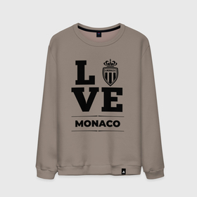Мужской свитшот хлопок с принтом Monaco Love Классика в Новосибирске, 100% хлопок |  | club | football | logo | love | monaco | клуб | лого | монако | мяч | символ | спорт | футбол | футболист | футболисты | футбольный