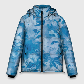 Мужская зимняя куртка 3D с принтом Цветочный летний паттерн в Новосибирске, верх — 100% полиэстер; подкладка — 100% полиэстер; утеплитель — 100% полиэстер | длина ниже бедра, свободный силуэт Оверсайз. Есть воротник-стойка, отстегивающийся капюшон и ветрозащитная планка. 

Боковые карманы с листочкой на кнопках и внутренний карман на молнии. | abstraction | fashion | flowers | summer | абстракция | лето | мода | паттерн | цветы