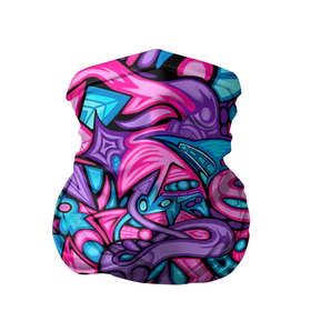 Бандана-труба 3D с принтом яркая абстракция голубой и розовый фон в Курске, 100% полиэстер, ткань с особыми свойствами — Activecool | плотность 150‒180 г/м2; хорошо тянется, но сохраняет форму | abstraction | blue | bright | graffiti | heart | pencil drawing | pink | purple | skull | star | turquoise | абстракция | бирюзовый | граффити | звезда | рисунок карандашом | розовый | сердце | фиолетовый | череп | яркий