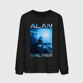 Мужской свитшот хлопок с принтом Alan Walker фото , 100% хлопок |  | alan | alan walker | walker | алан | алан уокер | вокер | волкер | уокер | уолкер | фото