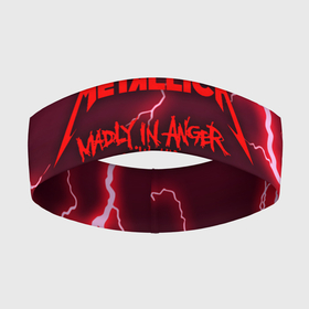 Повязка на голову 3D с принтом Metallica  Madly in Angel ,  |  | kobein | kurt kobein | madly in angel | metalica | metallica | rock | курт кобейн | металика | металлика | рок | супер звезда
