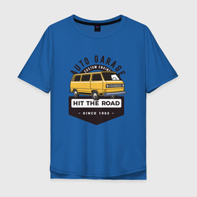 Мужская футболка хлопок Oversize с принтом Автомобильное  путешествие в Белгороде, 100% хлопок | свободный крой, круглый ворот, “спинка” длиннее передней части | авто | автобус | автомобиль | дом на колесах | машина | путешествие