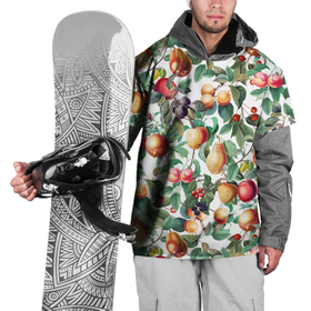 Накидка на куртку 3D с принтом Летний Фруктовый Сад , 100% полиэстер |  | Тематика изображения на принте: fruits | summer | вишня | груши | киви | лето | сад | сливы | фрукты | яблоки