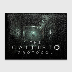 Обложка для студенческого билета с принтом Закоулки Черного железа | Callisto protocol в Кировске, натуральная кожа | Размер: 11*8 см; Печать на всей внешней стороне | Тематика изображения на принте: 