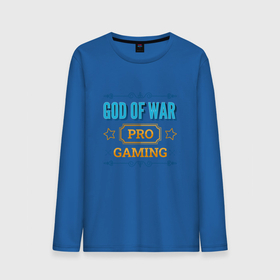 Мужской лонгслив хлопок с принтом Игра God of War PRO Gaming в Новосибирске, 100% хлопок |  | god | god of war | logo | pro | war | бог | вар | войны | год | игра | игры | лого | логотип | символ