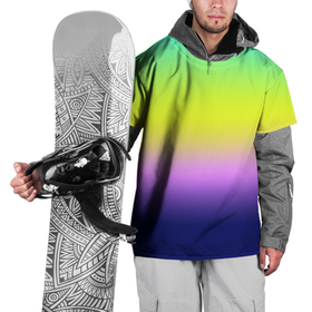 Накидка на куртку 3D с принтом Разноцветный размытый фон градиент в Екатеринбурге, 100% полиэстер |  | Тематика изображения на принте: gradient | striped | turquoise | violet | бирюзовый | градиент | желтый | полосатый градиент | фиолетовый