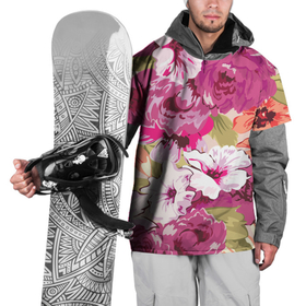 Накидка на куртку 3D с принтом Красочный цветочный паттерн   Лето   Fashion trend 2023 в Кировске, 100% полиэстер |  | fashion | flowers | pattern | summer | лето | мода | паттерн | цветы