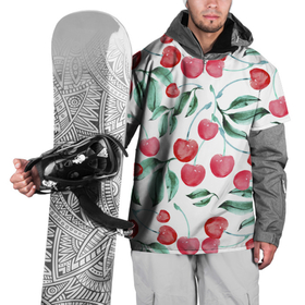 Накидка на куртку 3D с принтом Вишня Нарисованная Акварелью в Кировске, 100% полиэстер |  | Тематика изображения на принте: cherry | nature | summer | акварель | вишня | лето | нарисованная | природа | черешня | ягода